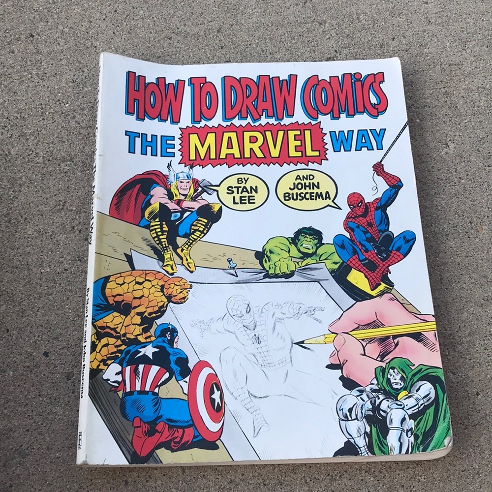 How to draw Comics the marvels way